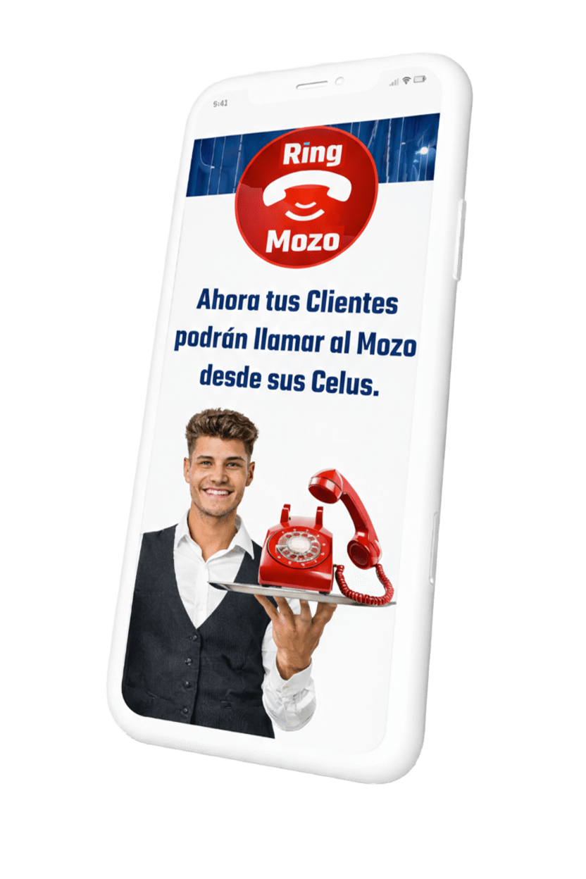 Ring Mozo App en celular